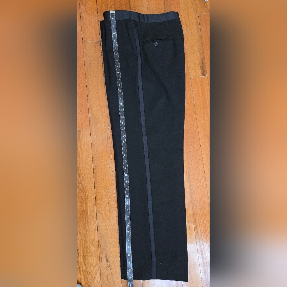 Wool Tuxedo Pants - image 3